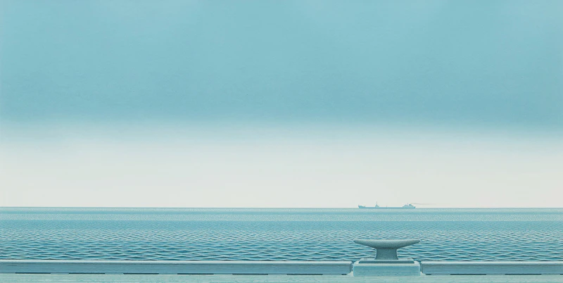 Gaspé Passage by Christopher Pratt