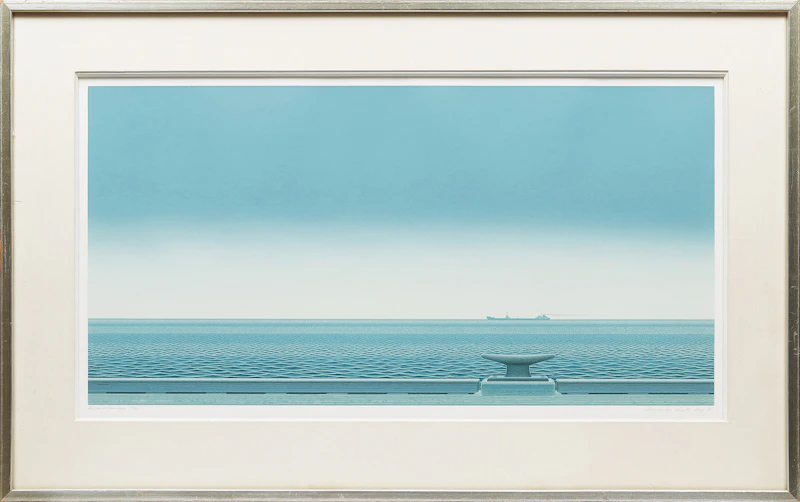 Christopher Pratt, Gaspé Passage, colour lithograph, 1981 - view 2