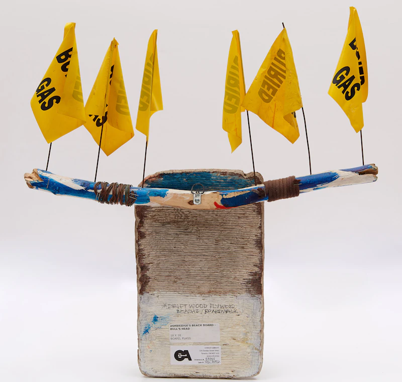 Will Kennedy, Ashbridge’s Bull’s Head, mixed media sculpture, 2007 - view 2