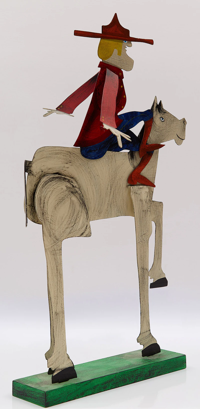 Sue Parke, Dudley Do Right, mixed media sculpture - view 3