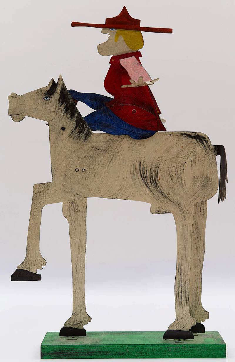 Sue Parke, Dudley Do Right, mixed media sculpture - view 4