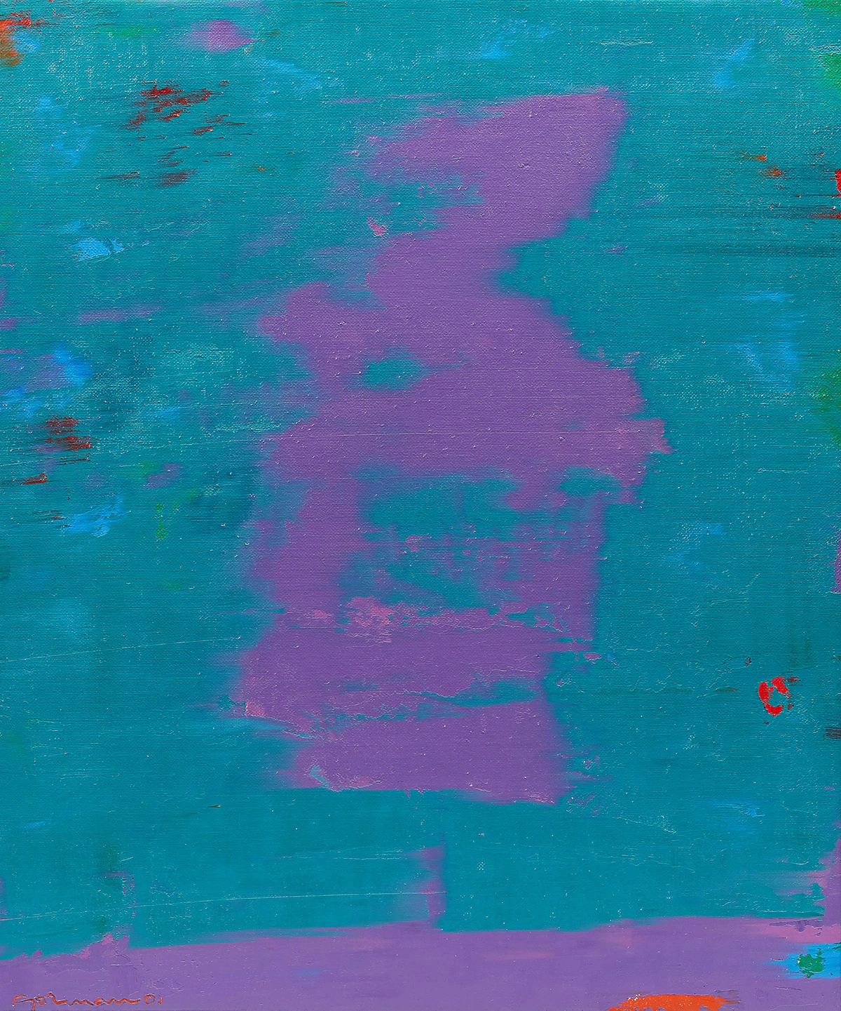 Richard Borthwick Gorman, Study for Orpheus Series , oil on canvas, 2001