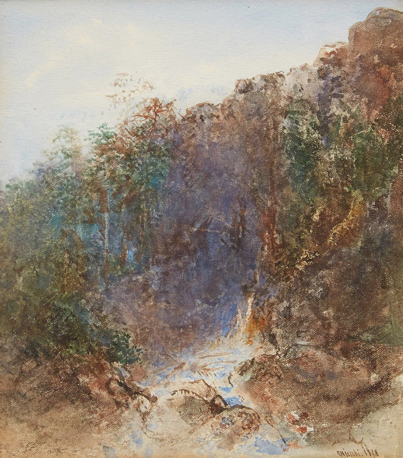 Waterfalls by Otto Reinhold Jacobi