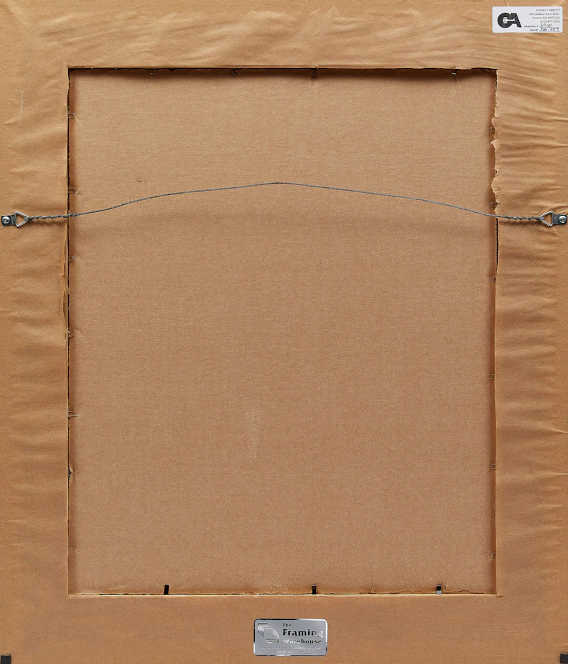 Arthur Shilling, Portrait of a Young Boy , oil on board, 1967 - view 3