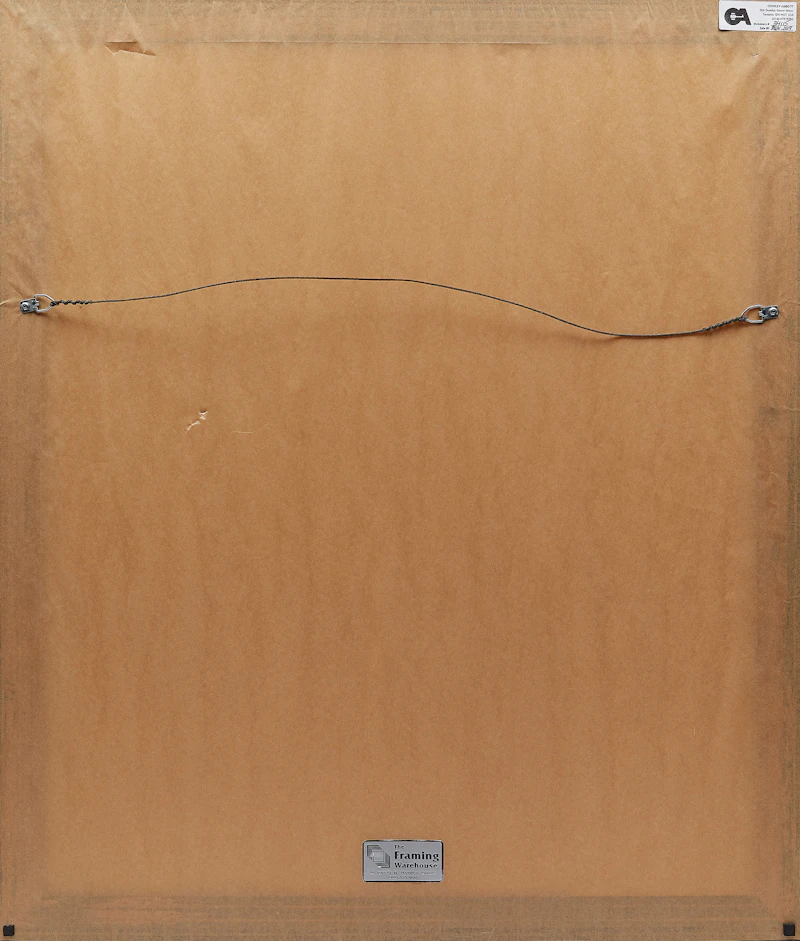 Arthur Shilling, Woman Gazing Upwards , pastel on paper, 1967 - view 3
