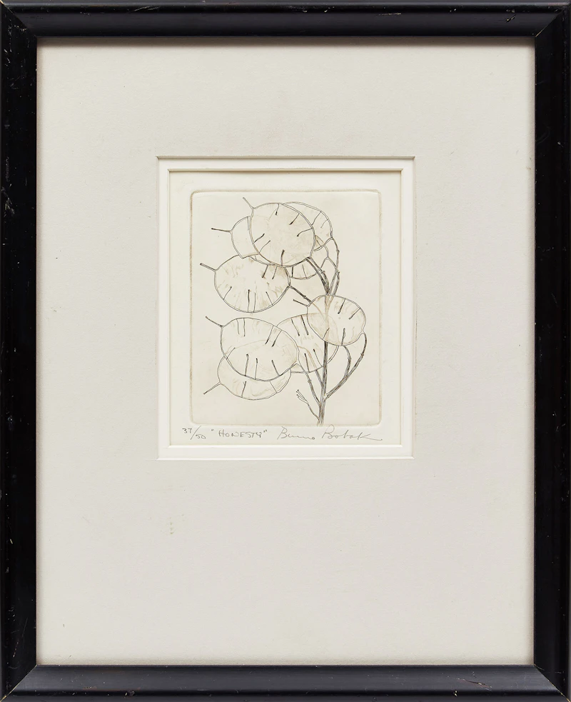 Bruno Joseph Bobak, Honesty, etching - view 2