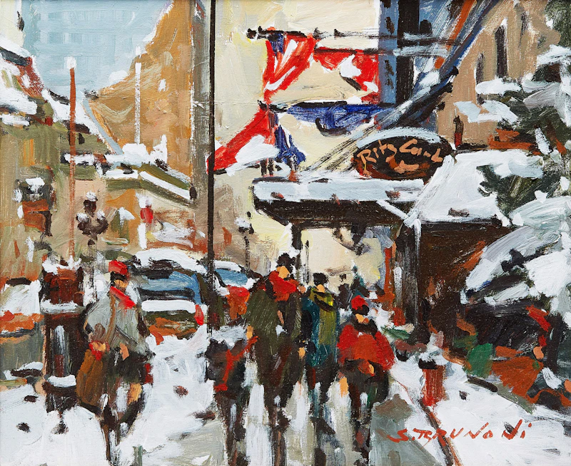 Montreal, devant le Ritz by Serge Brunoni