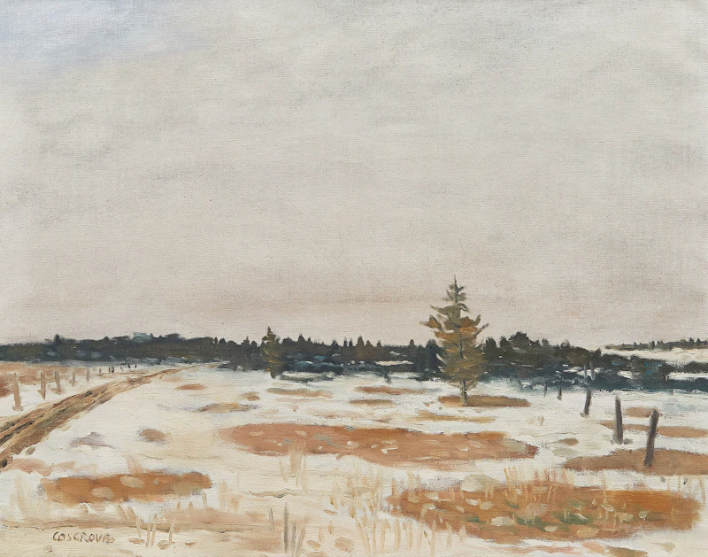 Paysage d’hiver  by Stanley Morel Cosgrove