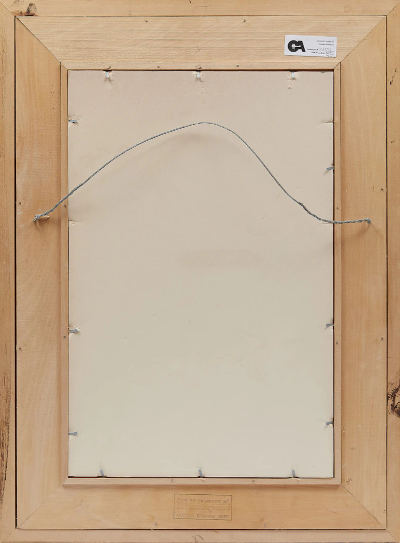 Yvonne McKague Housser, Untitled (Two Figures), oil on card - view 3