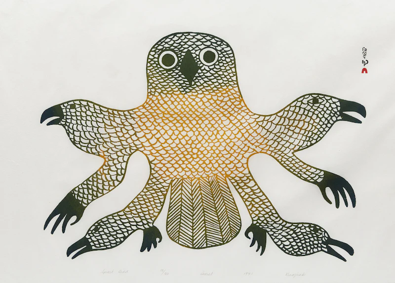 Spirit Bird  by Kenojuak Ashevak
