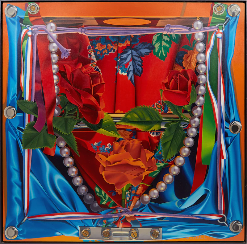 John Hall, Cracker, acrylic on canvas, 1978 - view 2