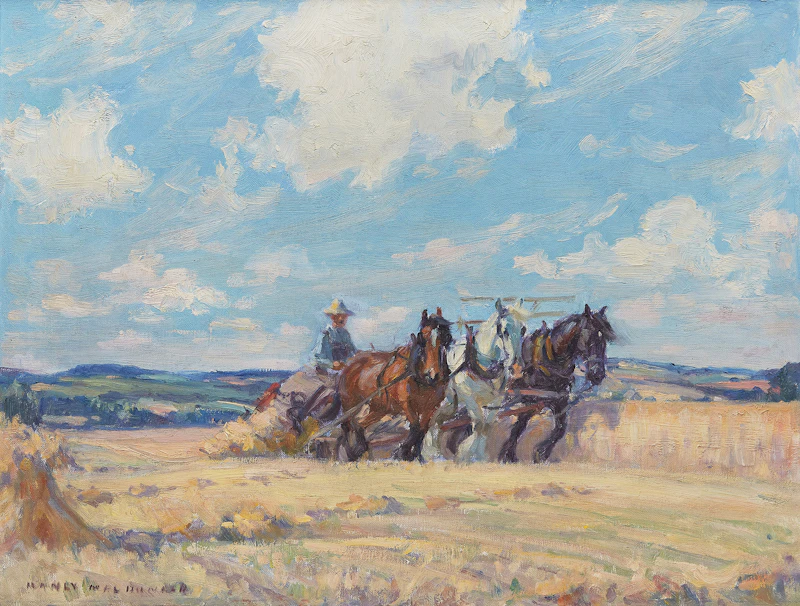 Harvesting  by Manly Edward MacDonald