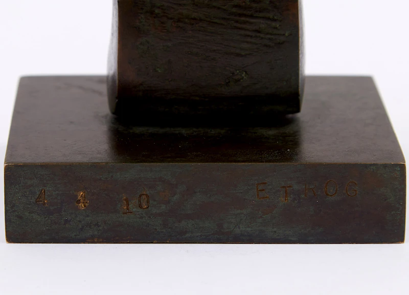 Sorel Etrog, Voyovod Study (1969), bronze with brown patina, 1969 - view 5