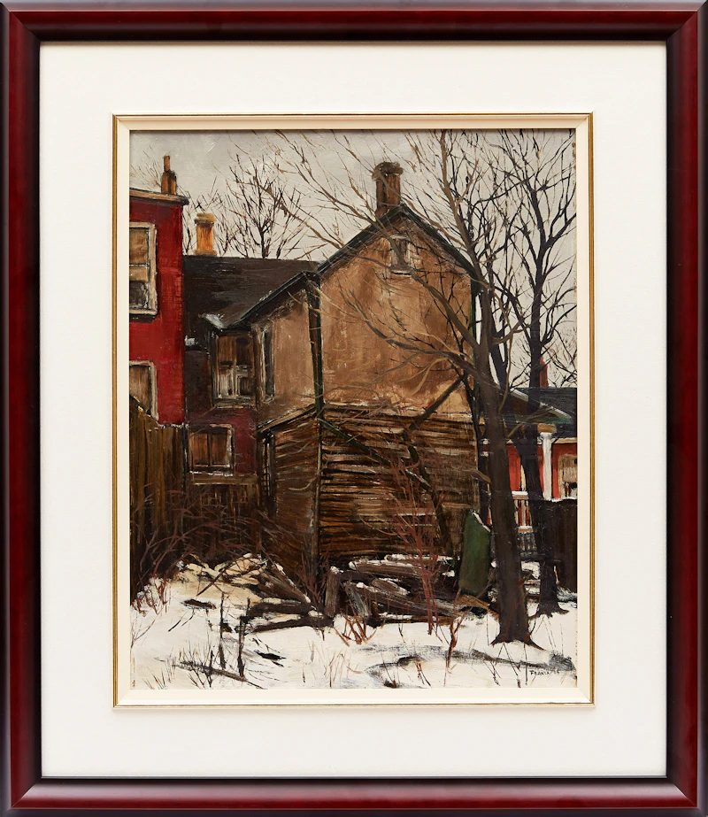 Albert Jacques Franck, House on Munro Street, oil on board, 1964 - view 2