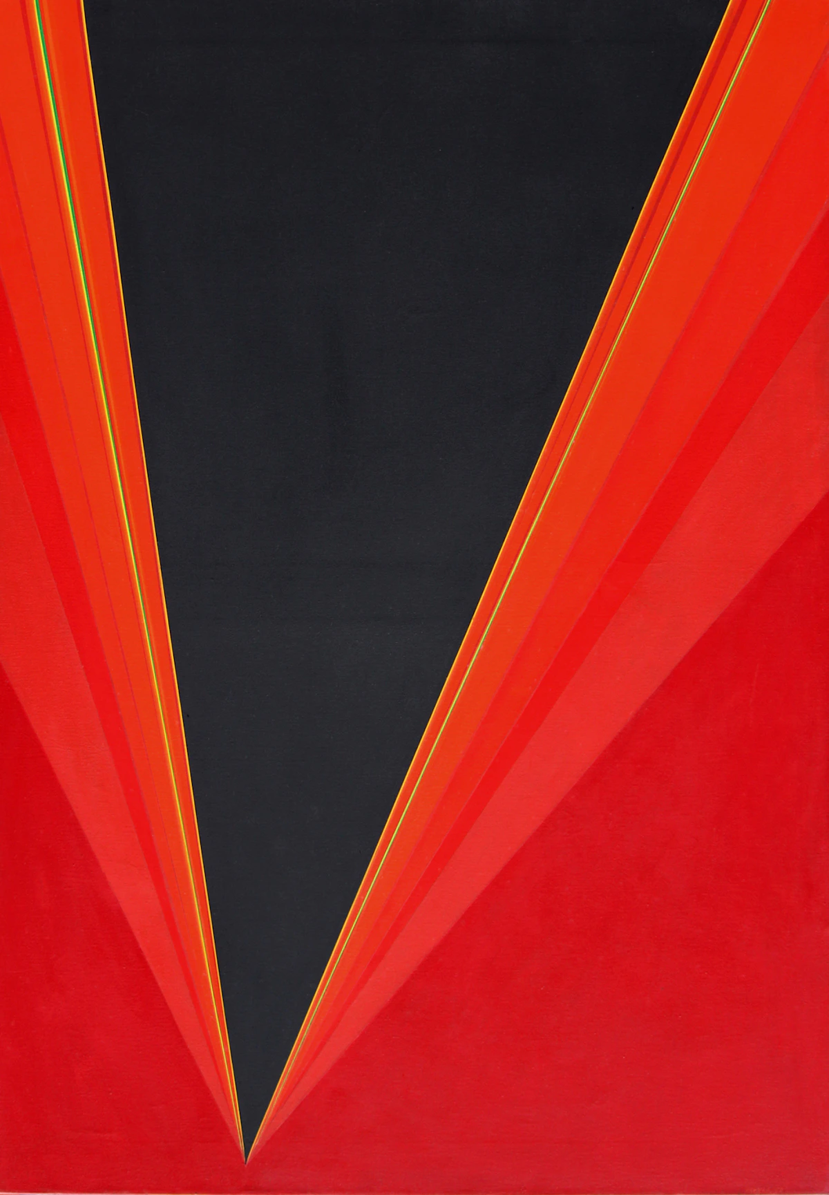 Rita Letendre, Antares Glows, acrylic on canvas, 1969
