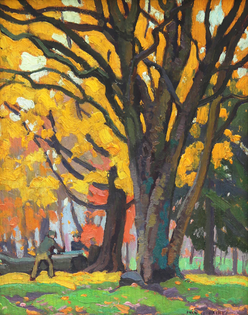 Yellow Birch by Frederick Stanley Haines