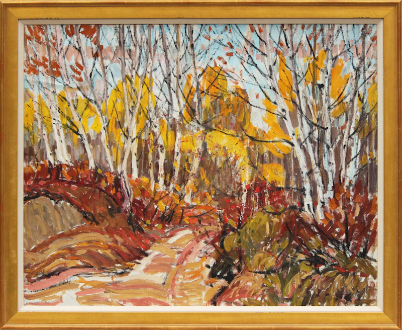 Randolph Stanley Hewton, Gatineau, oil on canvas - view 2