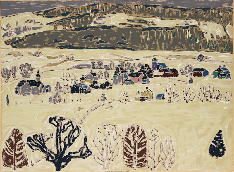 Boston Corners by David Brown Milne