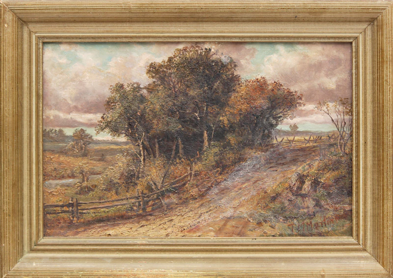 Thomas Mower Martin, Country Path , oil on canvas - view 2