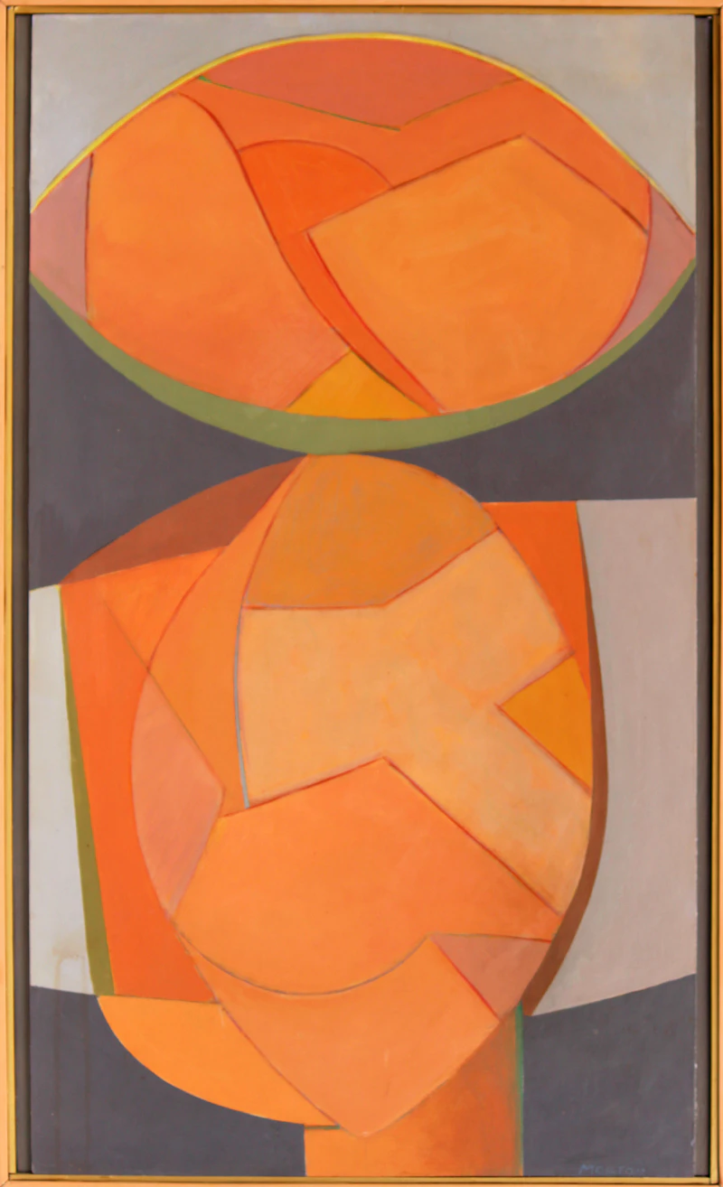 Douglas Gibb Morton, Untitled Abstraction, oil on board - view 2