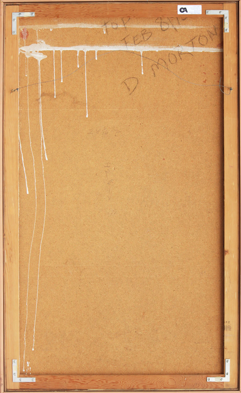 Douglas Gibb Morton, Untitled Abstraction, oil on board - view 3