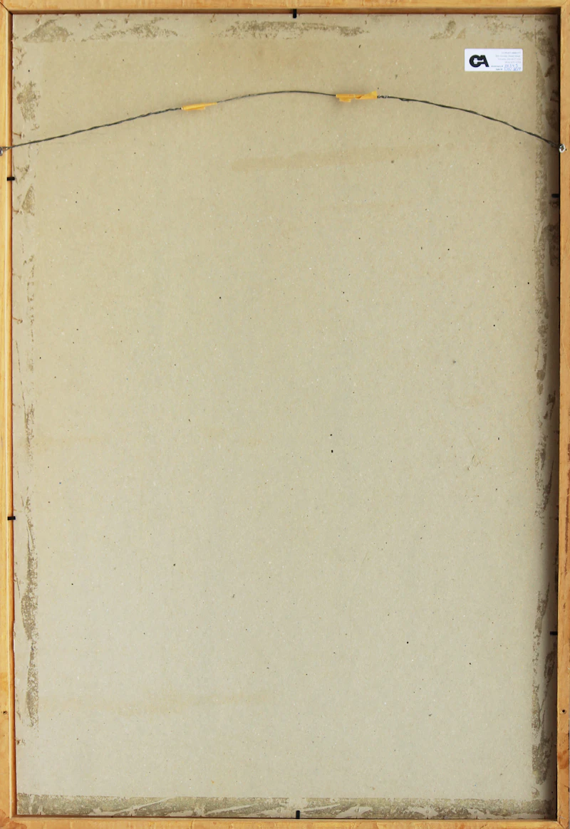 Kenneth Campbell Lochhead, Untitled Abstraction, watercolour on paper, 1963 - view 3