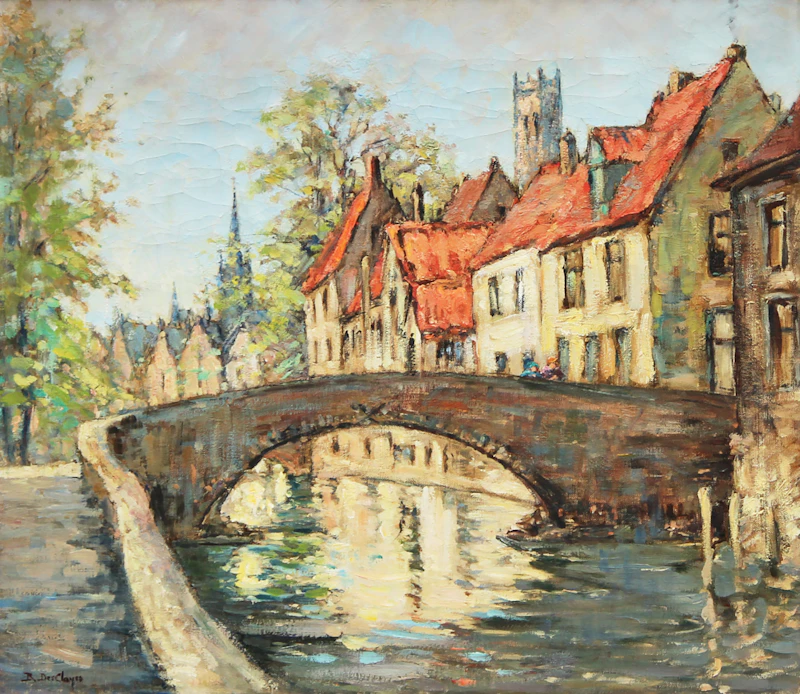 Bruges by Berthe Des Clayes