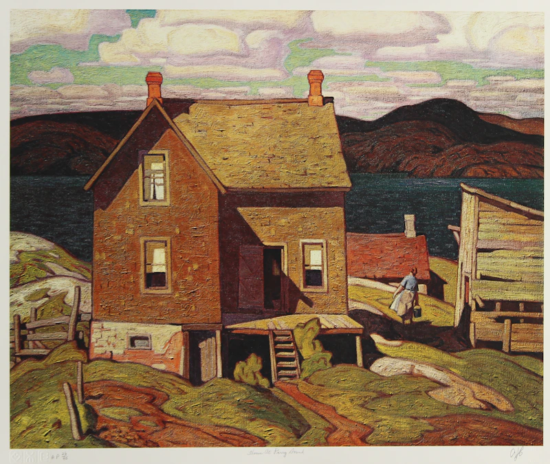 Alfred Joseph Casson, Ontario: A Complete Set of 30 Prints , lithographs - view 14