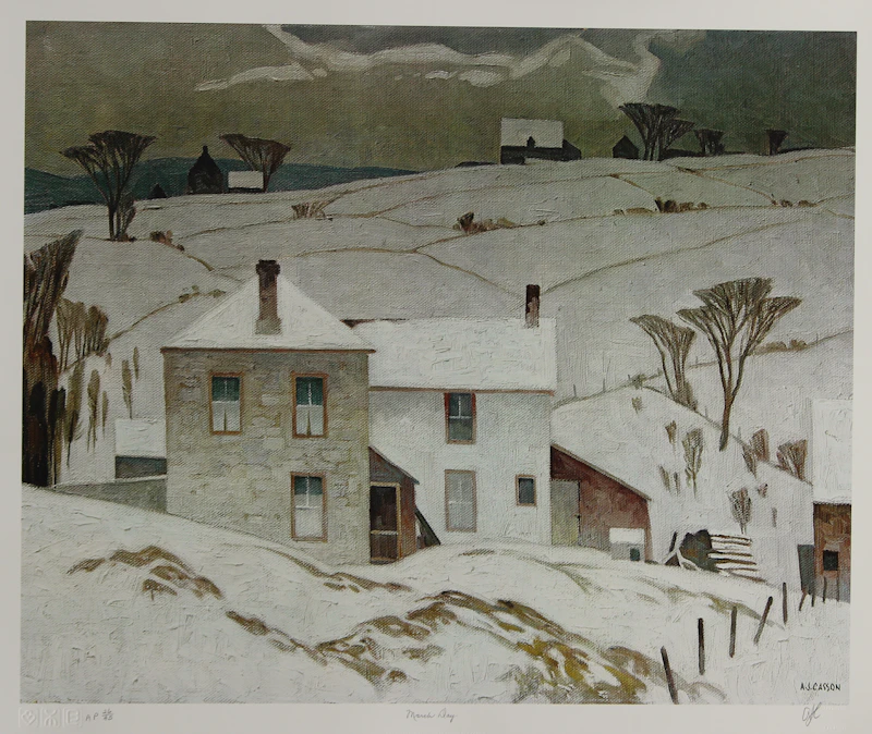 Alfred Joseph Casson, Ontario: A Complete Set of 30 Prints , lithographs - view 22