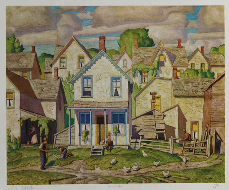 Alfred Joseph Casson, Ontario: A Complete Set of 30 Prints , lithographs - view 24