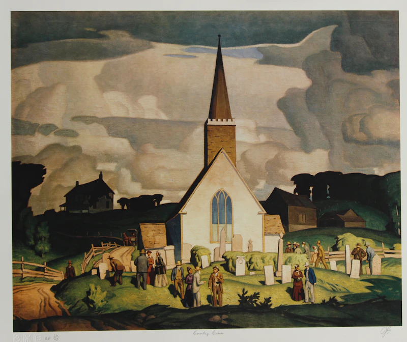 Alfred Joseph Casson, Ontario: A Complete Set of 30 Prints , lithographs - view 25
