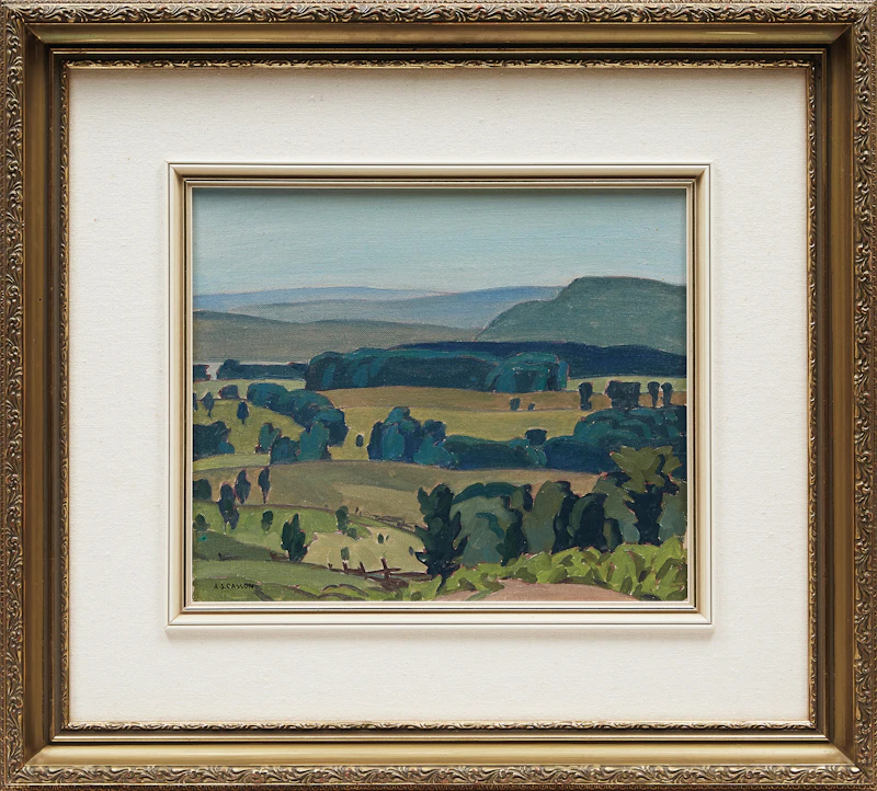 Alfred Joseph Casson, Haliburton, oil on canvas, 1939 - view 2