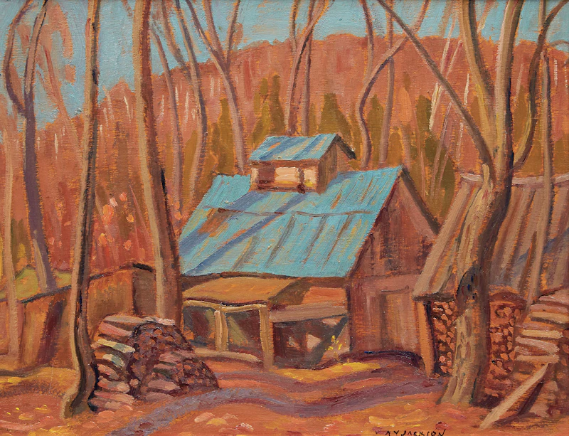 Alexander Young Jackson, Sugar Shanty, L’Islet