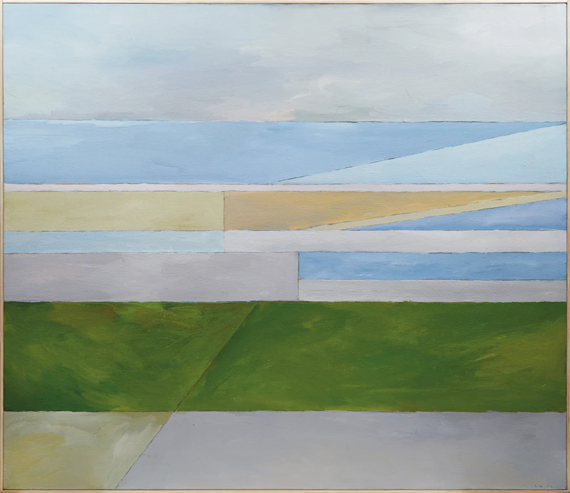 Gordon Appelbe Smith, Untitled, acrylic on canvas, 1973 - view 2