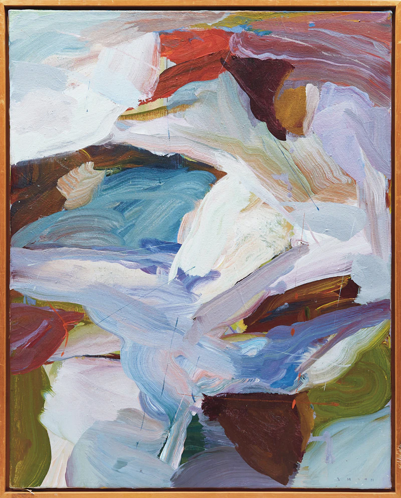 Gordon Appelbe Smith, Squamish #8 (A8), acrylic on canvas, 1985 - view 2