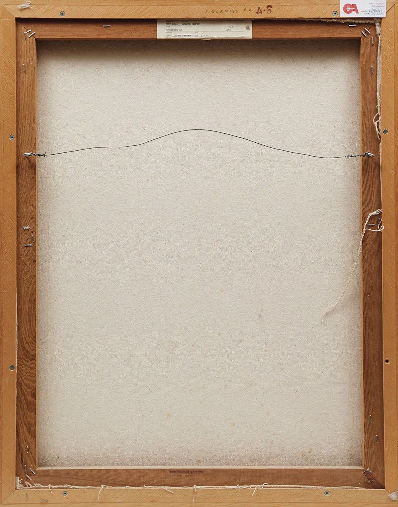 Gordon Appelbe Smith, Squamish #8 (A8), acrylic on canvas, 1985 - view 3