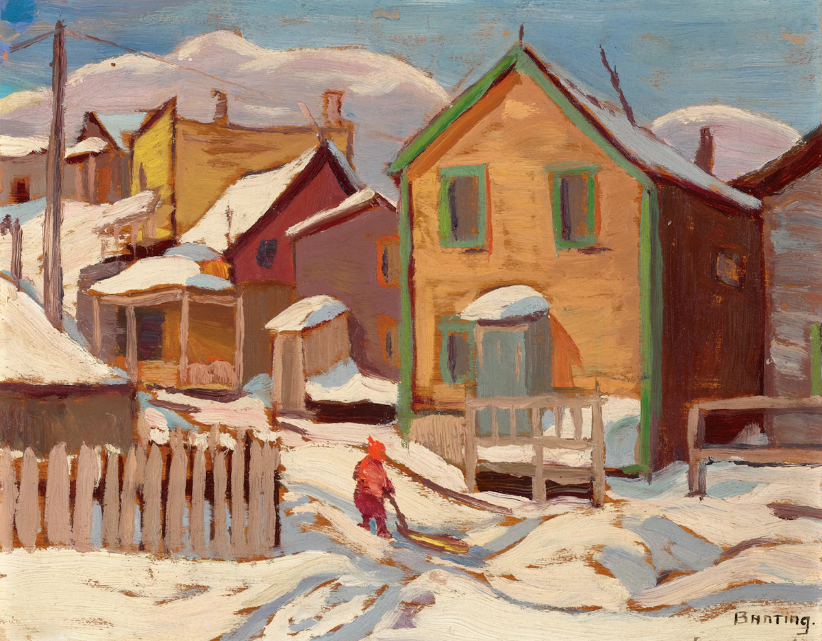 Frederick Grant Banting, Cobalt, oil on board, 1932