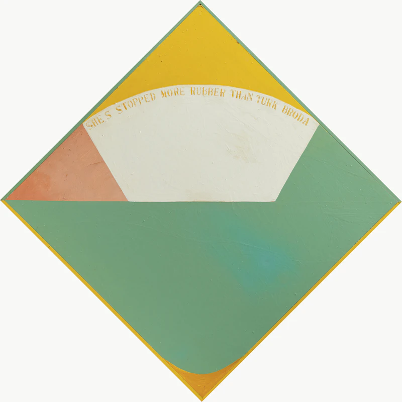 Homage to Post Painterly Abstraction (1964) by Gregory Richard Curnoe