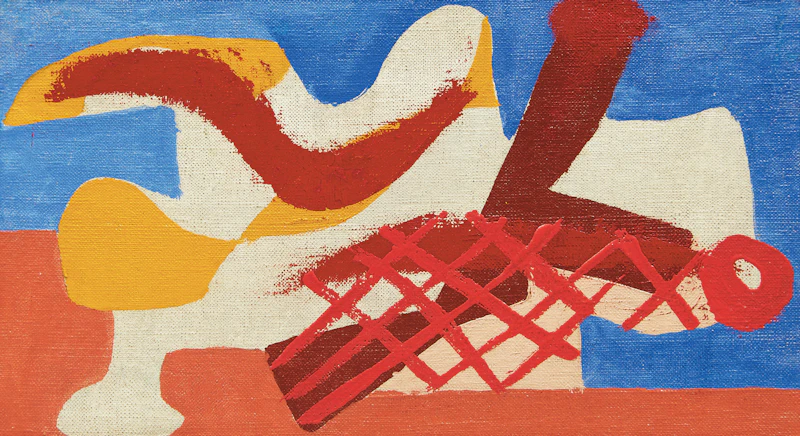 Abstract Composition by Alfred Pellan