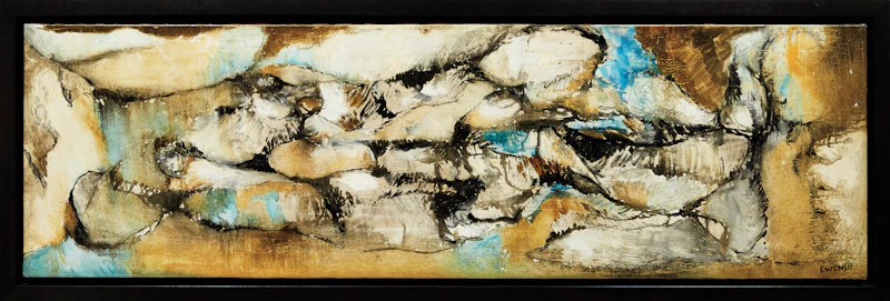 William Paterson Ewen, Untitled, oil on canvas, 1955 - view 2