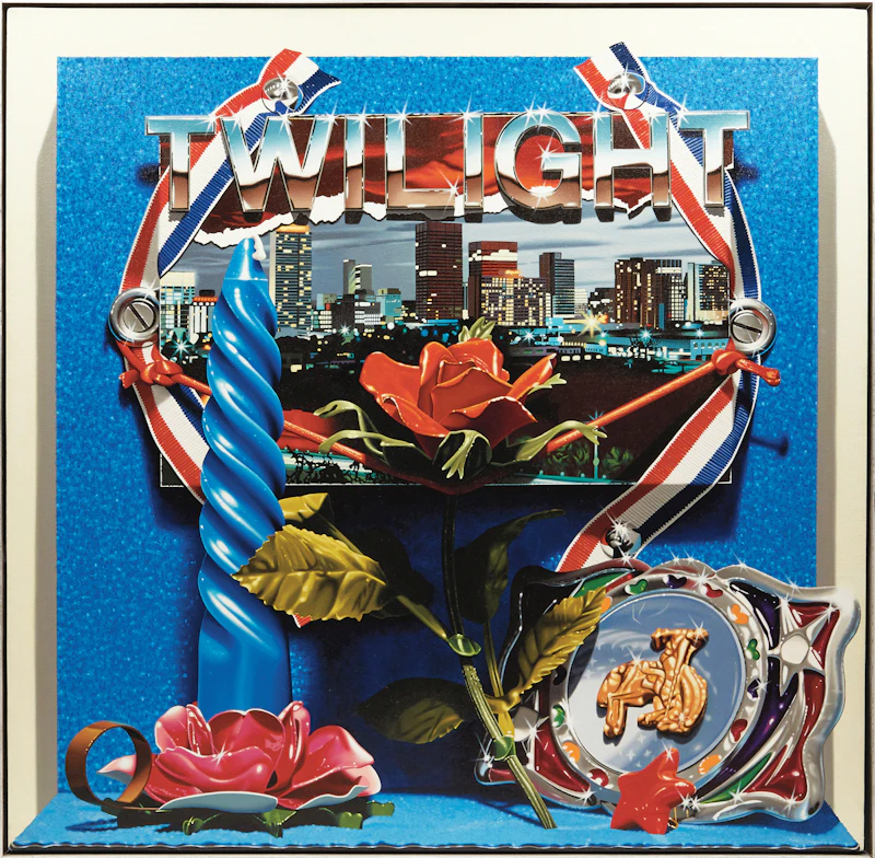John Hall, Twilight, acrylic on canvas, 1980 - view 3