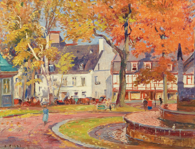 Place d’Armes, Quebec by Robert Wakeham Pilot