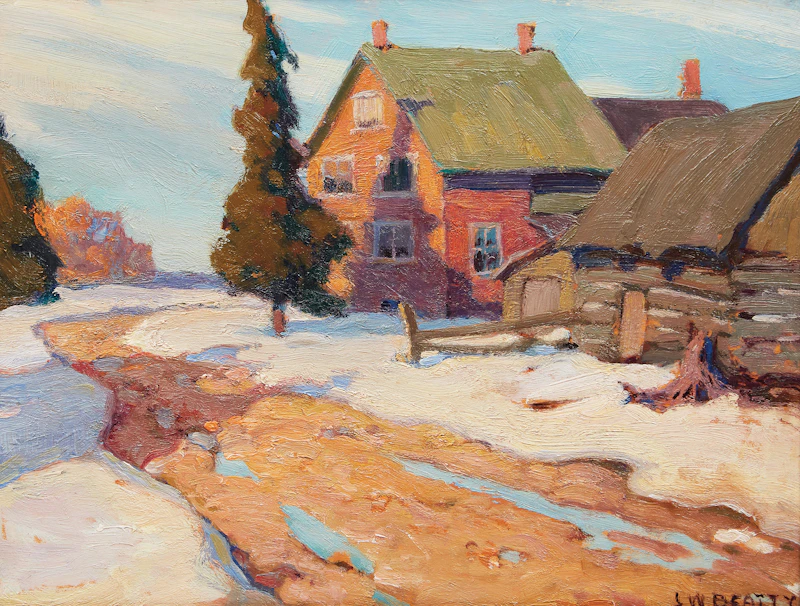 John William Beatty, Old Landmark, Kearney, Ont. 