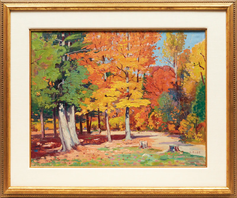 Robert Wakeham Pilot, Autumn Landscape , oil on canvas - view 2
