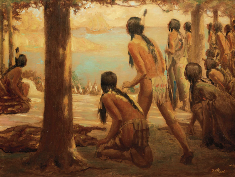 George Agnew Reid, The Coming of the White Man