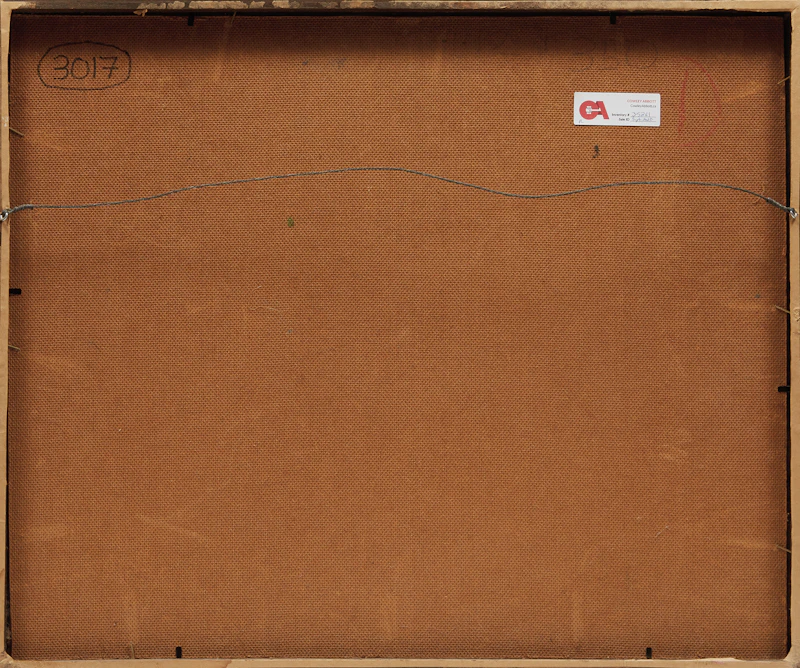 William Goodridge Roberts, Baie St. Paul (1956), oil on board, 1956 - view 3