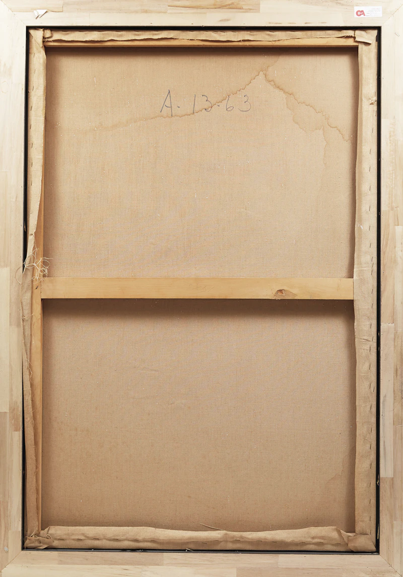 Pierre Gendron, Sans titre, oil on canvas, 1963 - view 3