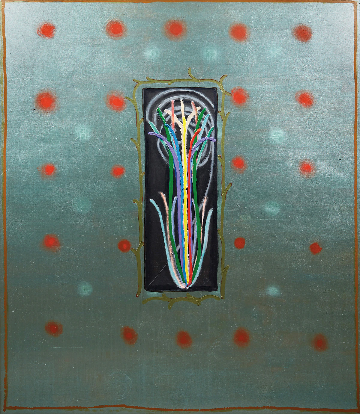 David Bolduc, New Moon, acrylic on canvas, 1994