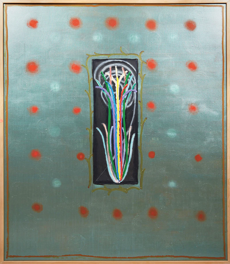 David Bolduc, New Moon, acrylic on canvas, 1994 - view 2