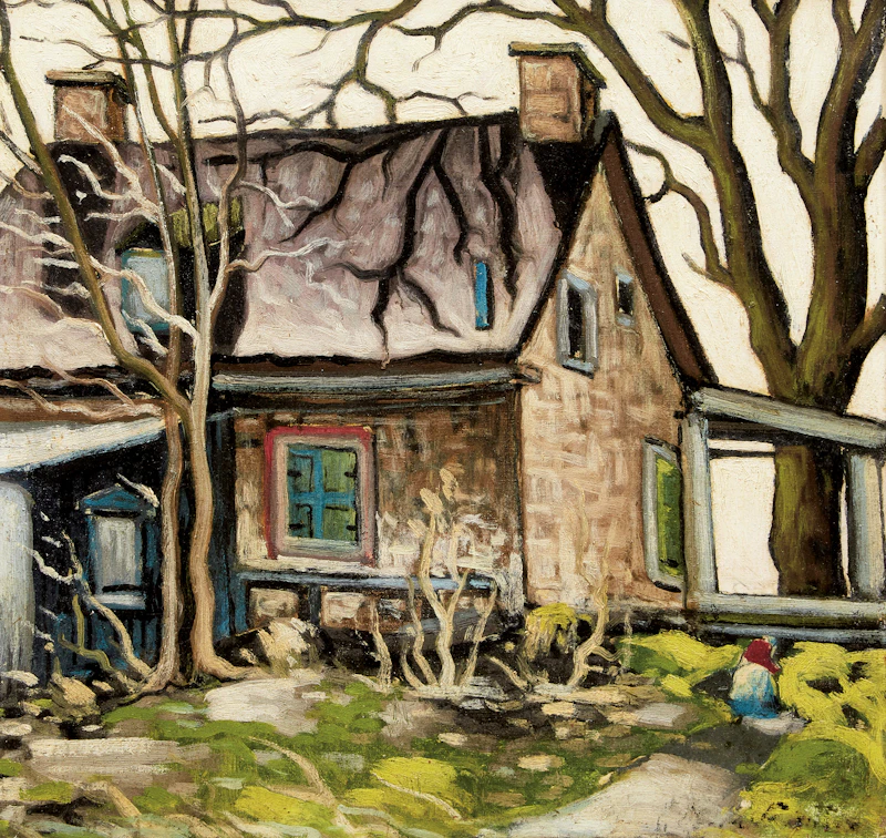 Marc-Aurèle Fortin, Vieille maison